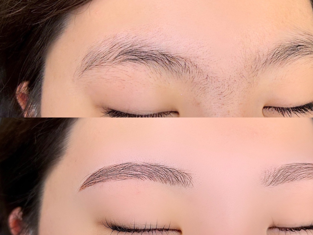 眉毛WAXの施術例